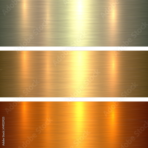 Metal gold texture background