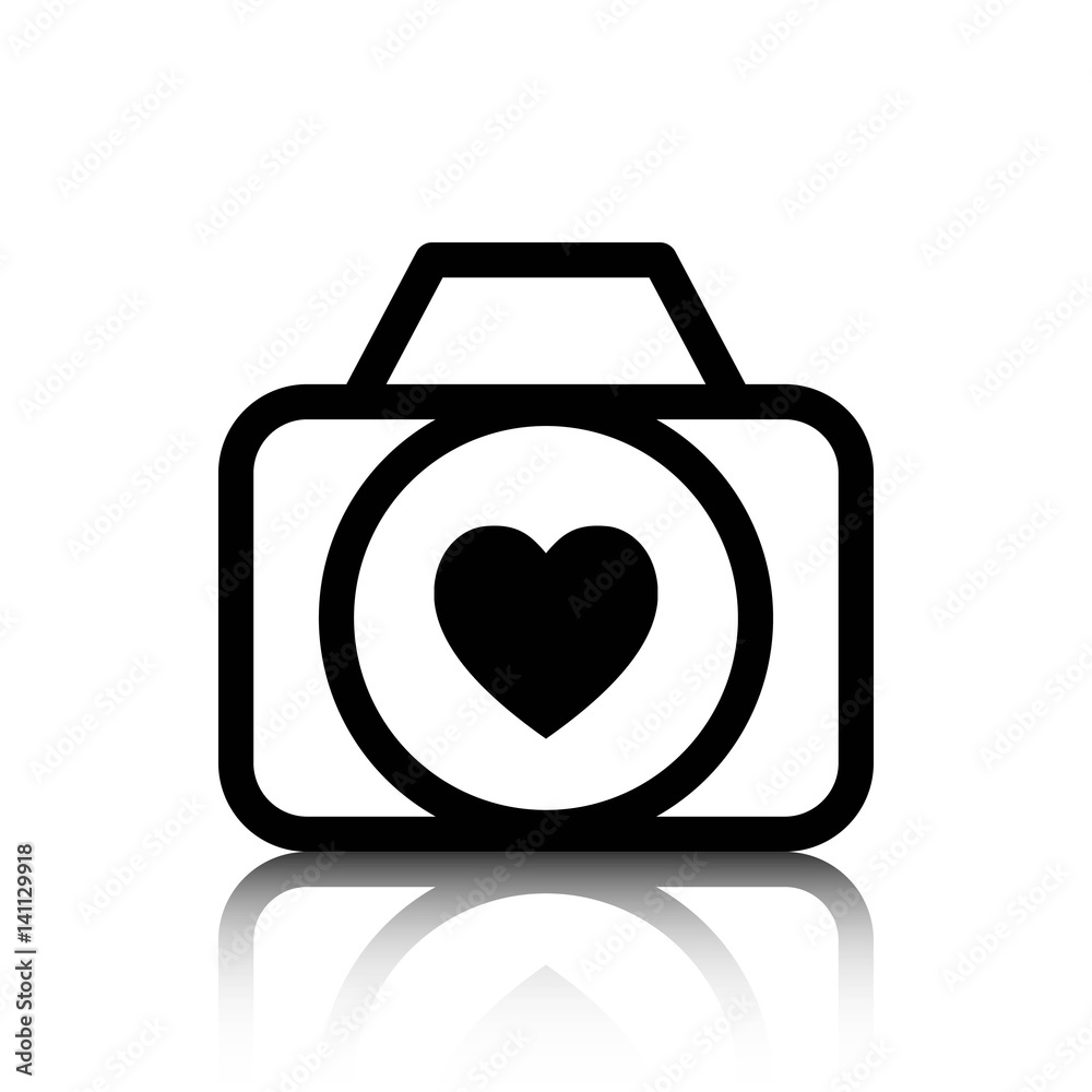 wedding photo icon stock vector illustration flat design wedding photo icon stock vector illustration flat design