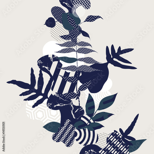 Abstract floral background