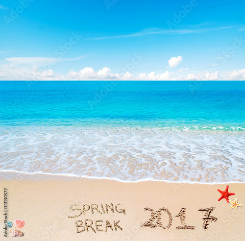 spring break 2017 on the sand