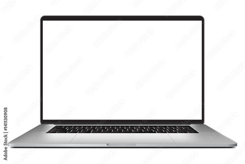 laptop isolated on white background - Vector illustration laptop isolated on white background - Vector illustration