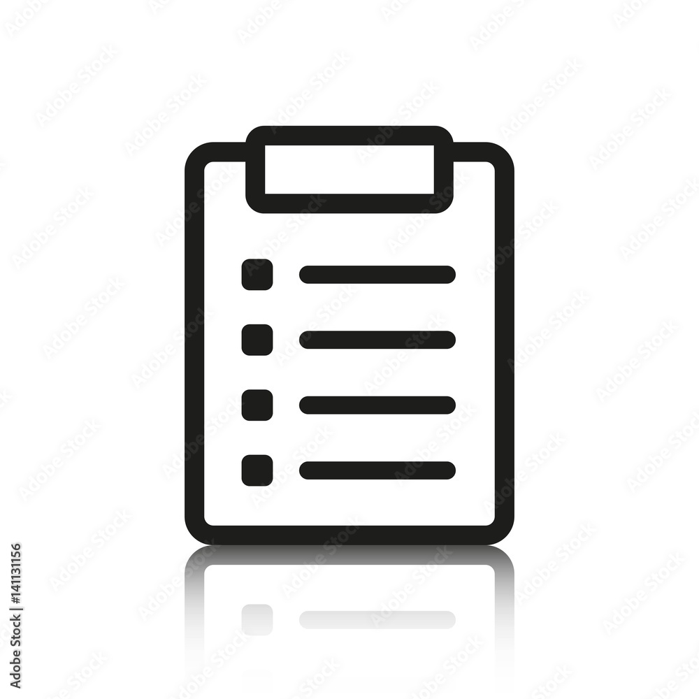 checklist icon stock vector illustration flat design checklist icon stock vector illustration flat design