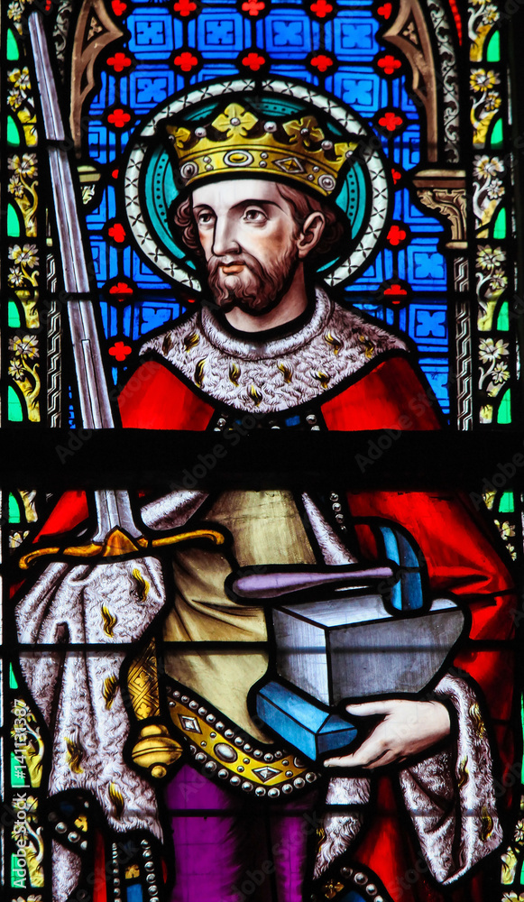 Stained Glass - Saint Adrian or Adrianus