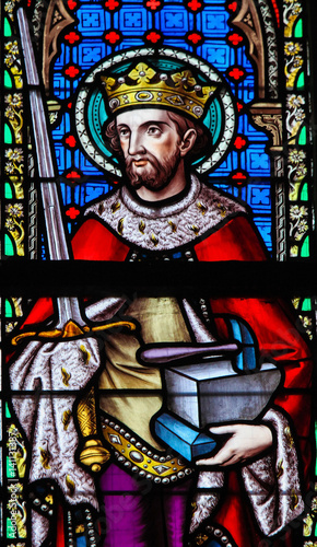 Stained Glass - Saint Adrian or Adrianus