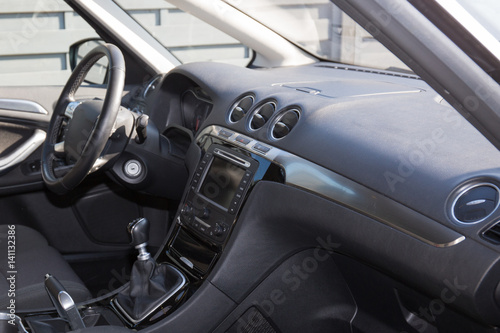 front interior of a modern car © OceanProd
