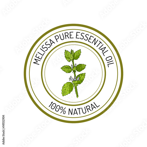 Essential oil label
