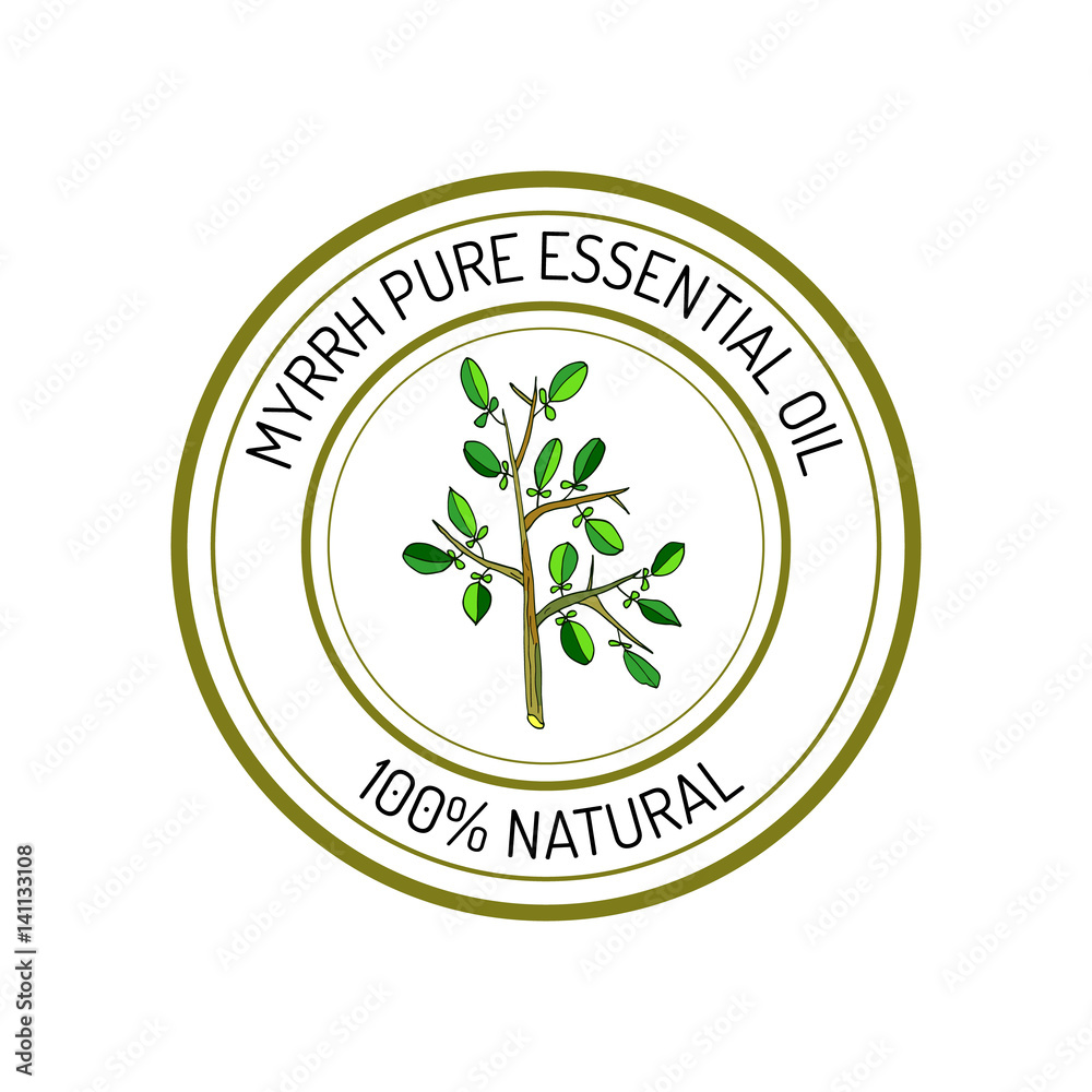 Essential oil label Essential oil label
