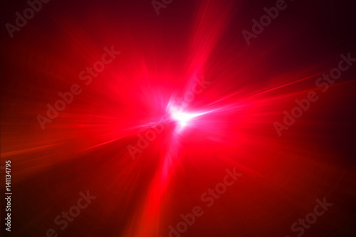 red circular glow wave. lighting effect abstract background.