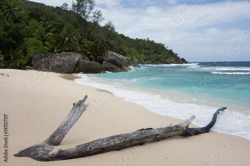 Silhouette Island  Seychelles  Remote Beach