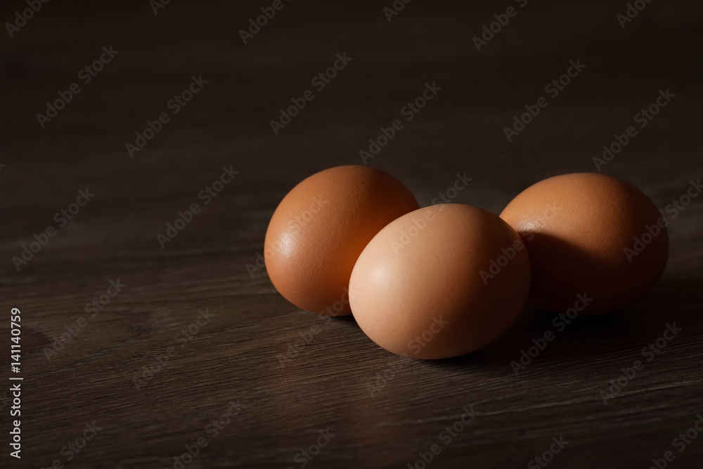 eggs on a black background eggs on a black background