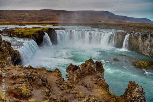 Godafoss waterfall in Iceland