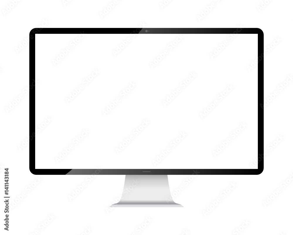 realistic computer screen / monitor / all in one realistic computer screen / monitor / all in one