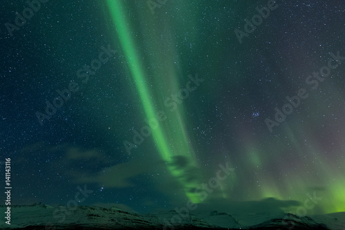 the northern lights as seen in Iceland © lindacaldwell