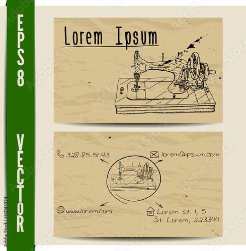 Simple business card.