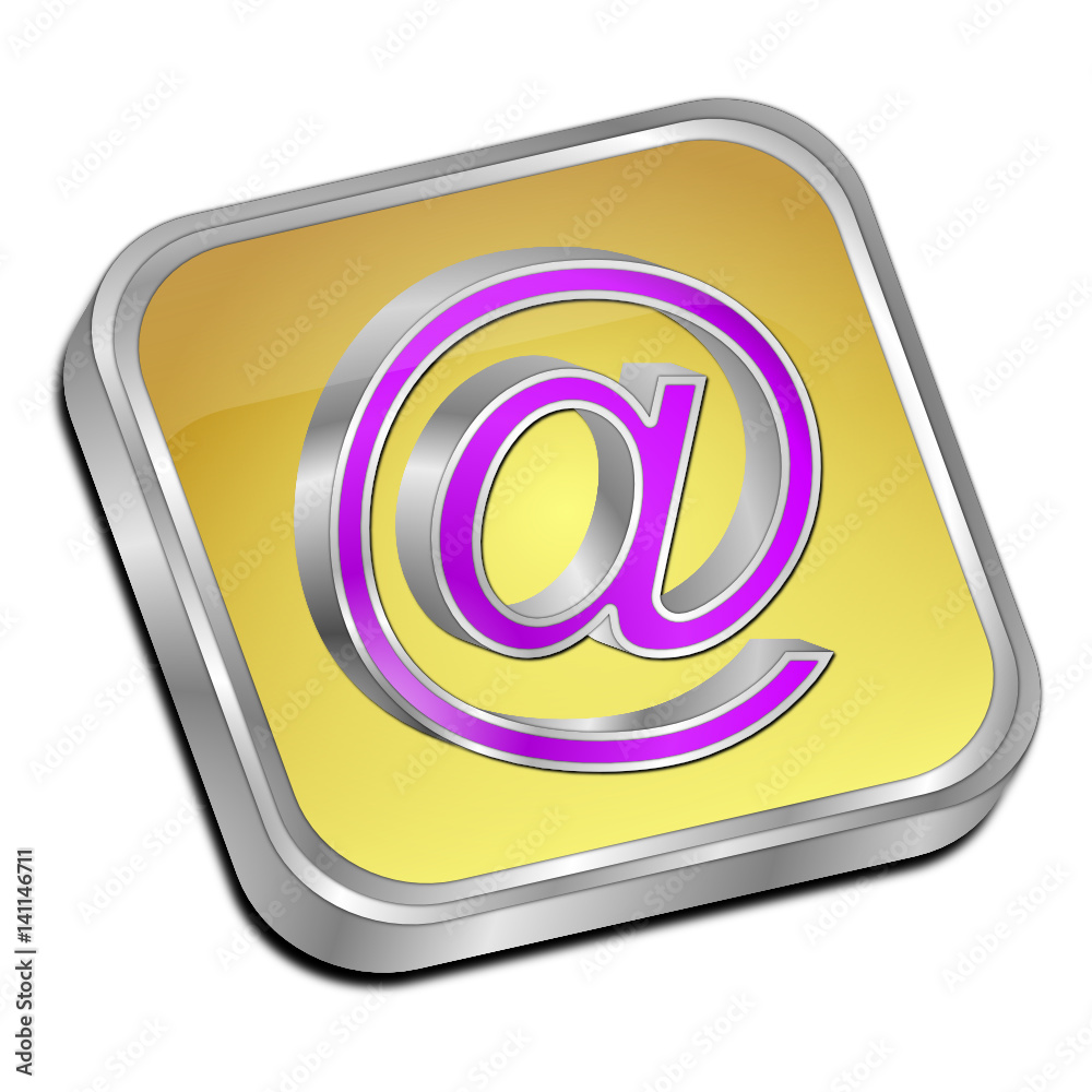 E-Mail Button - 3D illustration E-Mail Button - 3D illustration