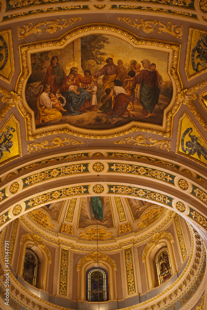 Dome of Jesus of the sacred heart church