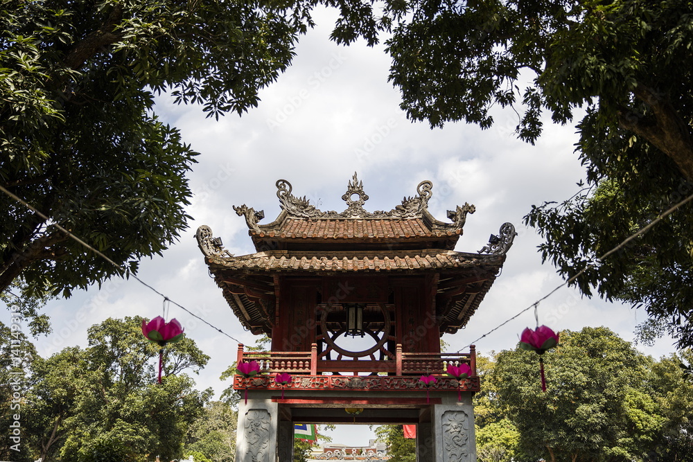 Temple of Literature in Hanoi, Vietnam Temple of Literature in Hanoi, Vietnam