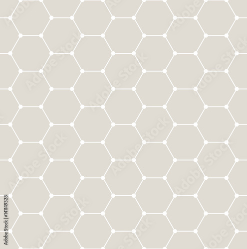 geometric hexagon minimal grid graphic pattern background