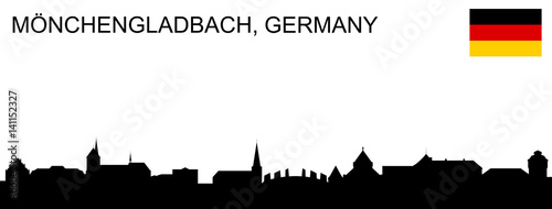 Mönchengladbach Silhouette