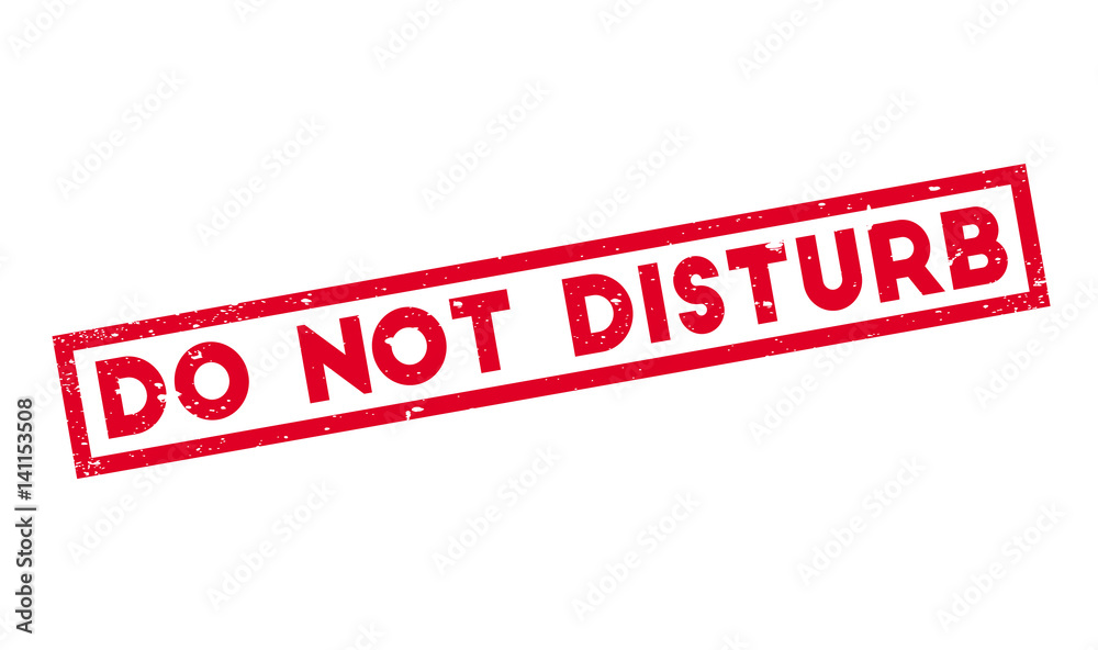 Do Not Disturb rubber stamp. Grunge design with dust scratches. Effects can be easily removed for a clean, crisp look. Color is easily changed. Do Not Disturb rubber stamp. Grunge design with dust scratches. Effects can be easily removed for a clean, crisp look. Color is easily changed.