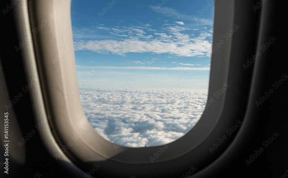 Aussicht aus dem Flugzeug Aussicht aus dem Flugzeug