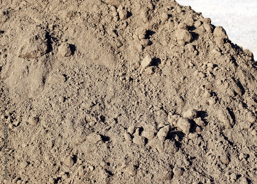 Close up of Dirt Pile - Clean Fill
