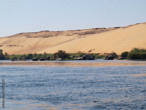 Eindr  cke von einer Nilkreuzfahrt in   gypten