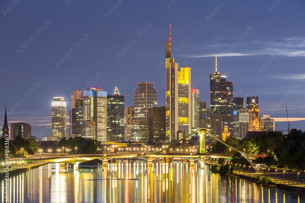 Germany Frankfurt Skylines