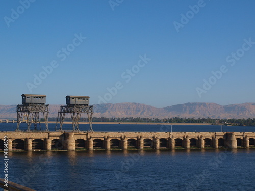 Kreuzfahrt mit dem Schiff auf dem Nil, Ägypten. 