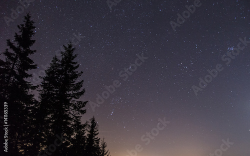 Stars on a cold winter night © Kristian Tuhkanen