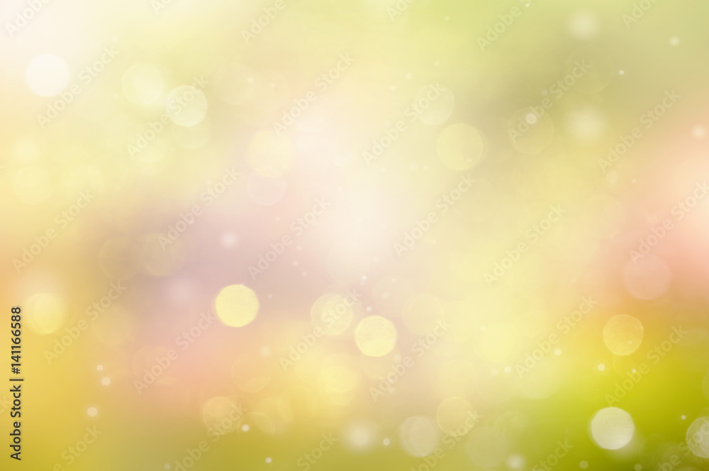 Fototapeta premium Colorful summer or spring backgound blur.