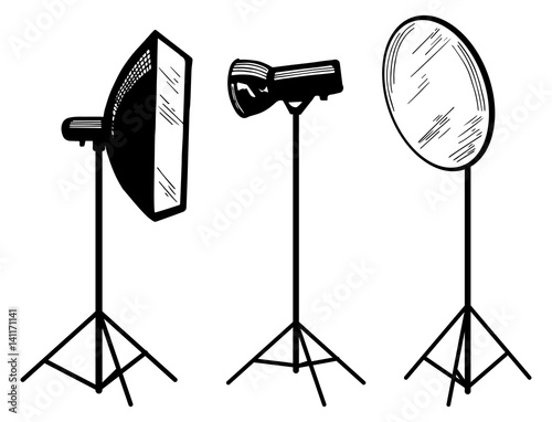 Photo studio equipment