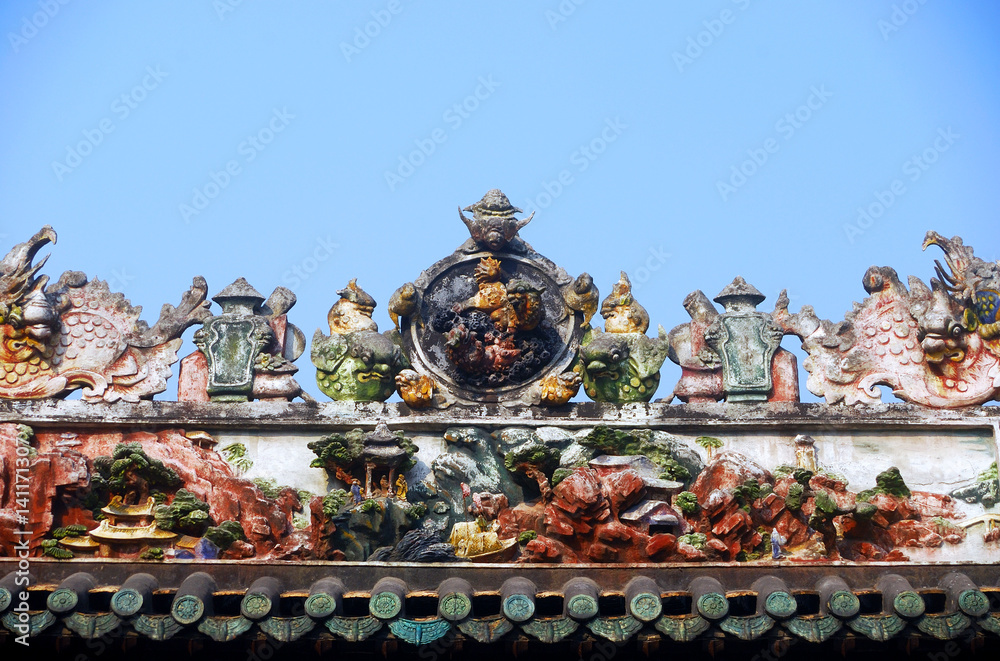 Fototapeta premium Cheng Clan Memorial Hall, Guangzhou, China