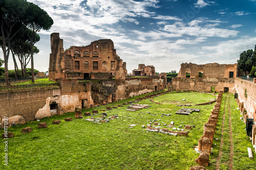 Stadium of Domitian on the Palatine Hill, Rome
