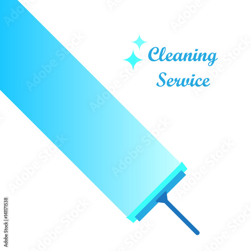 Cleaning service logo