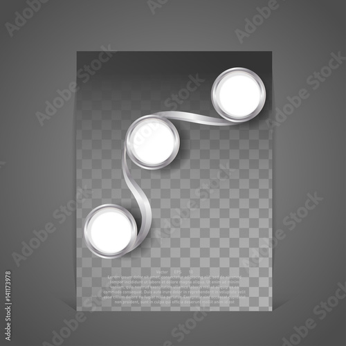 Vector abstract background design. Brochure design templates collection and waving