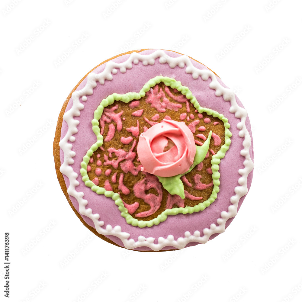 Cookies-flowers, gift on Mother's Day, Women's Day Cookies-flowers, gift on Mother's Day, Women's Day