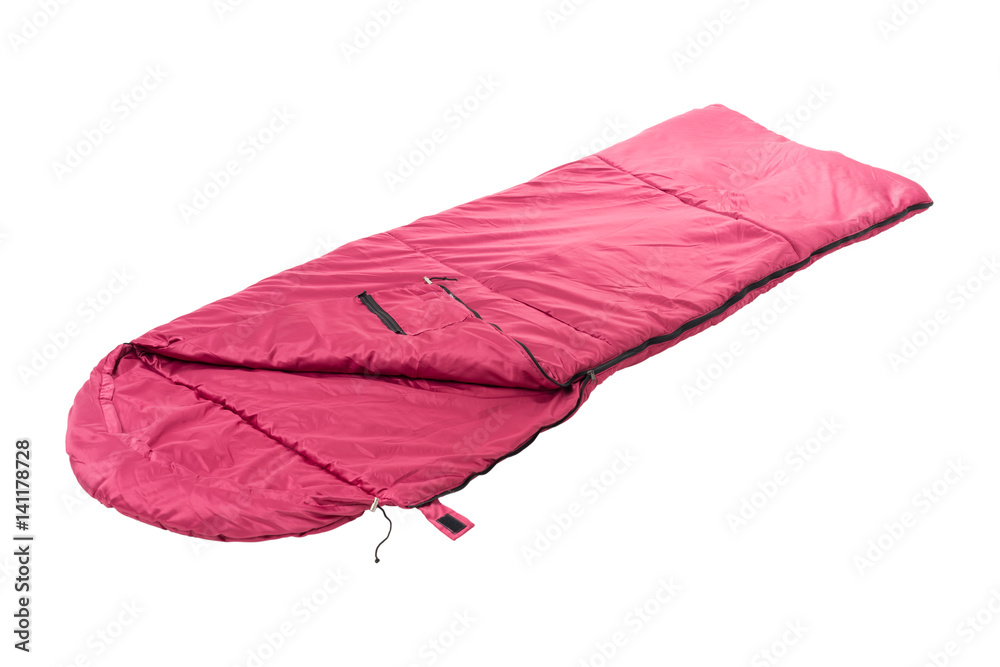 Sleeping Bag isolated on a white background