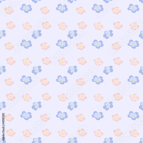  pink floral seamless Wallpaper