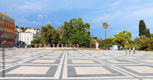 Place Clemenceau - Hyères - France photo