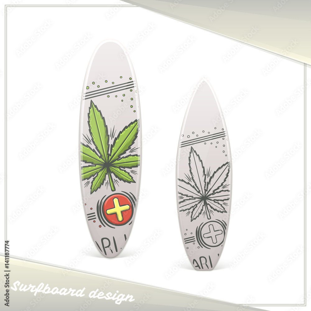 Medical Marijuana Surfboard Seven