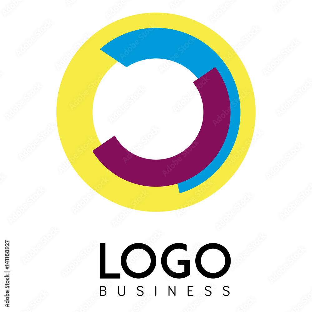 Isolated business logo Isolated business logo