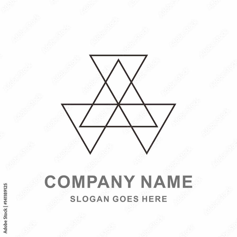 Geometric Triangle Hexagon Pyramid Space Architecture Interior Construction Business Company Stock Vector Logo Design Template Geometric Triangle Hexagon Pyramid Space Architecture Interior Construction Business Company Stock Vector Logo Design Template