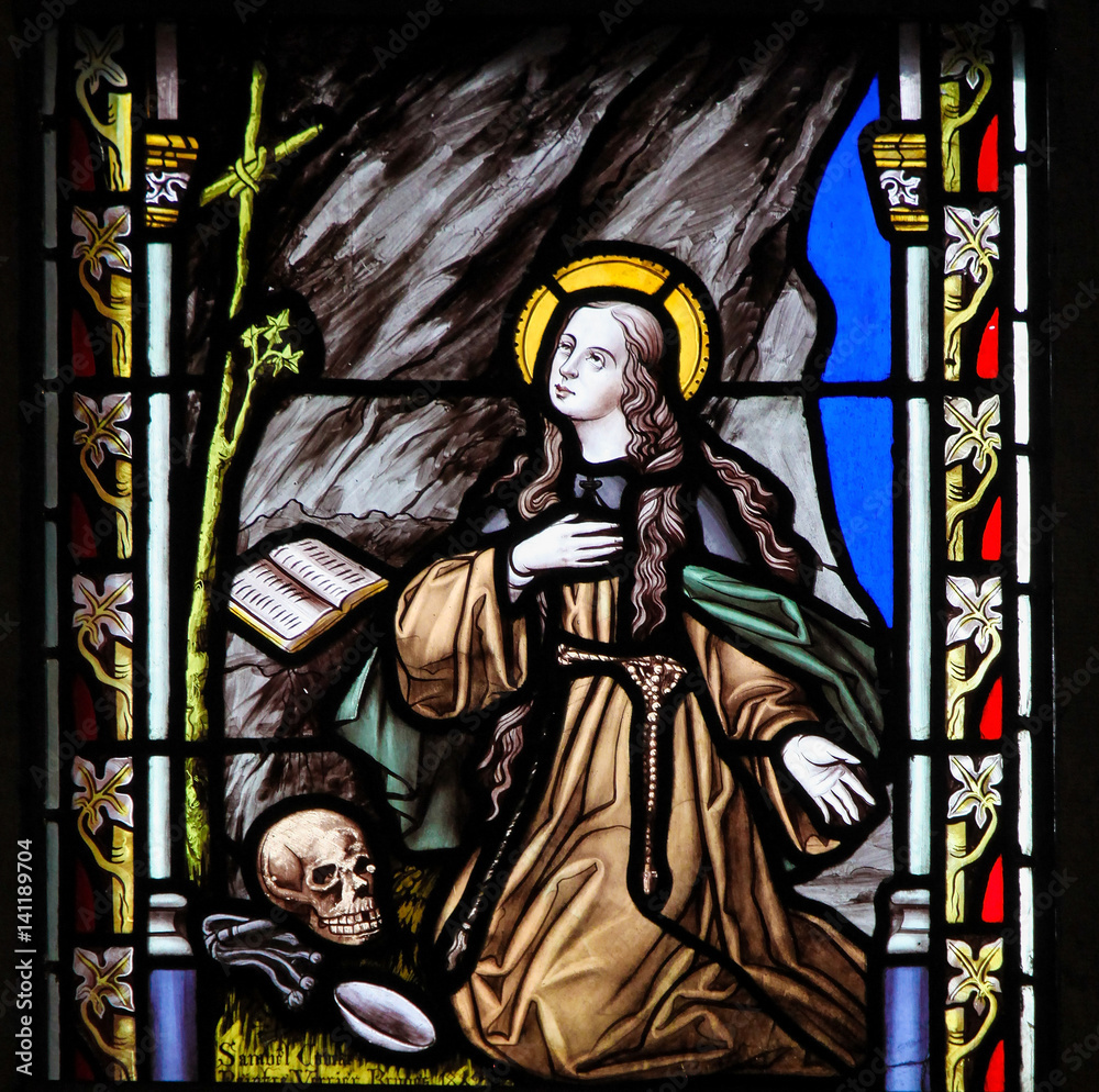 Stained Glass - Saint Rosalia