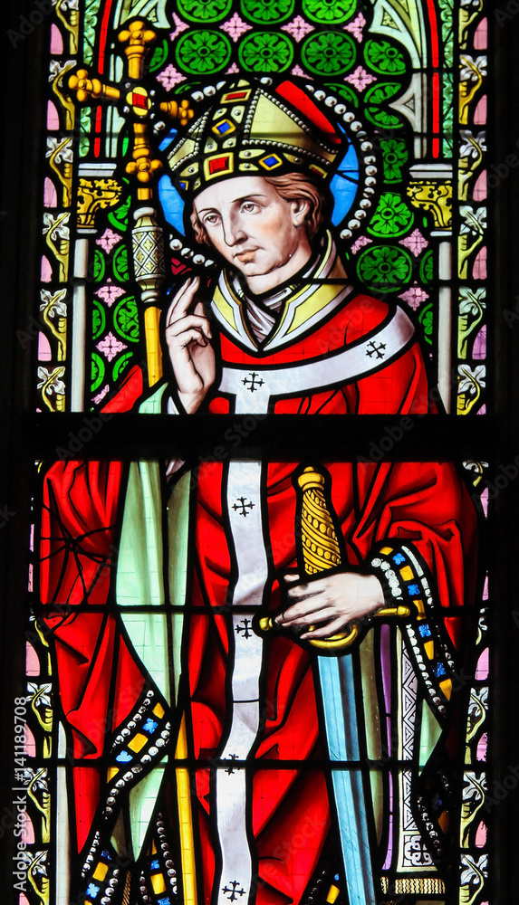 Stained Glass - Saint Eugenius