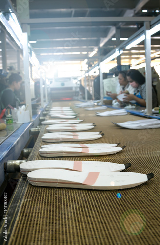 shoe sole making factory