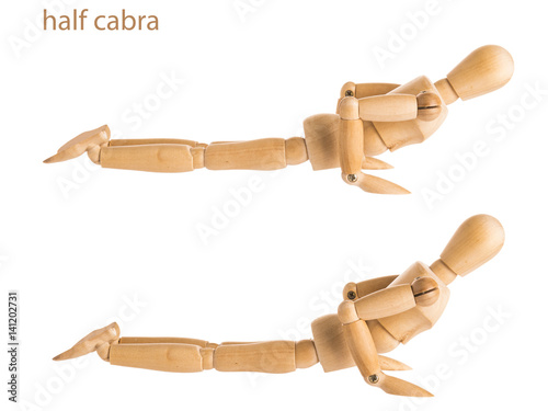 half cobra pose