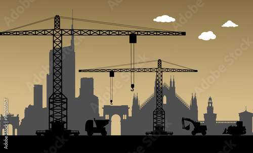 Under Construction, Milan, Italy 