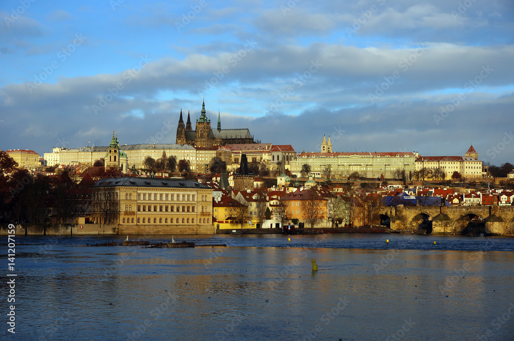 Prague Castle, view from the river