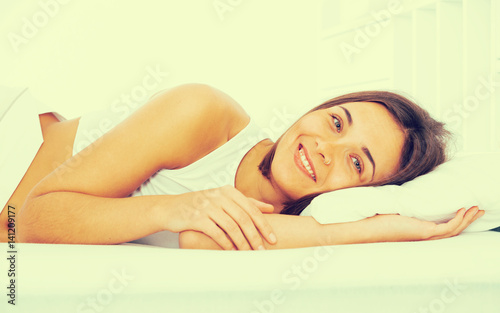 Woman lying poses